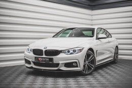 Cup Spoilerlippe Front Ansatz v.2 BMW 4er F32 M Paket...